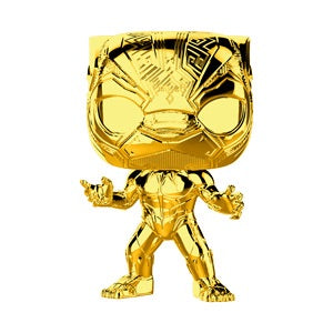 Black Panther Chrome Funko Pop