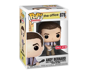 Andy Bernard with Banjo The Office Funko Pop