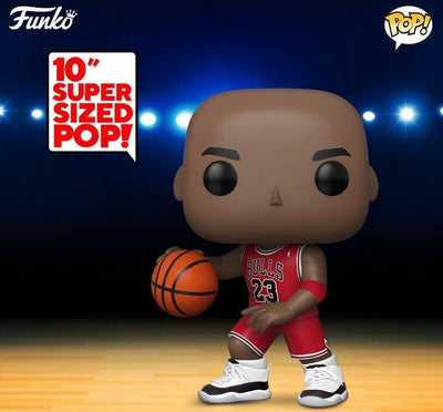 Funko Pop NBA - Chicago Bulls - 10" Michael Jordan (Red Jersey)
