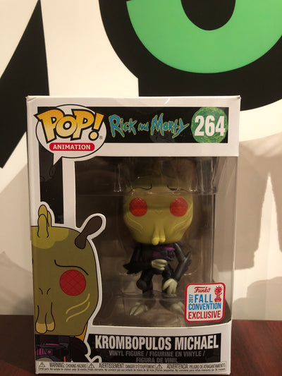 Funko Pop! Animation - Rick and Morty - Krombopulos Michael (2017 Fall Convention Exclusive)