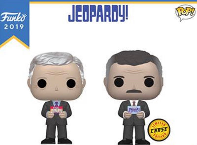 Jeopardy Funko Pop BUNDLE with CHASE
