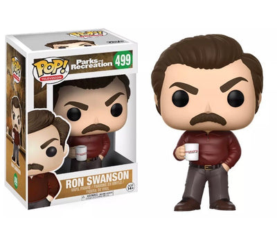 Ron Swanson Parks and Recreation #499 Funko Pop! Television