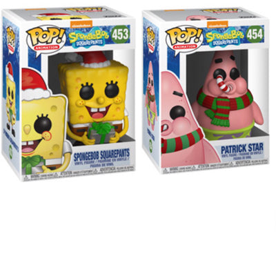 SpongeBob Holiday Funko Pop BUNDLE