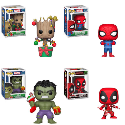 Marvel Holiday Funko Pop BUNDLE