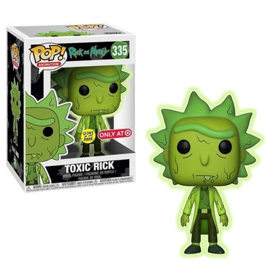 Toxic Rick Glow In The Dark Funko Pop