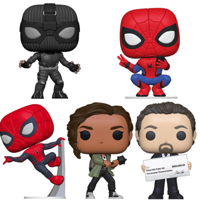 Spider-Man Far From Home Funko Pop BUNDLE