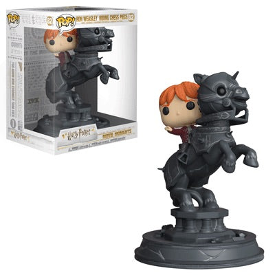 Ron Weasley Riding Chess Piece Harry Potter Movie Moment Funko Pop