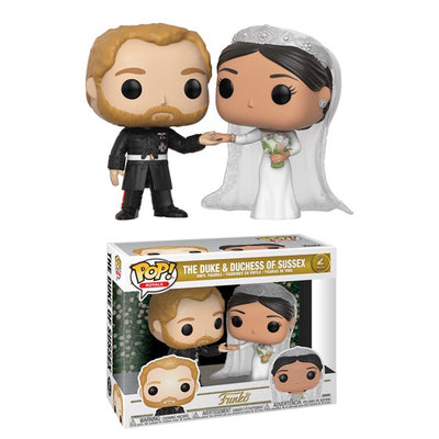 The Duke & Duchess Of Sussex 2 Pack Funko Pop