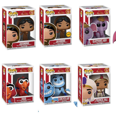Aladdin Funko Pop BUNDLE with CHASE