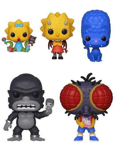 The Simpsons Treehouse Of Horror Funko Pops