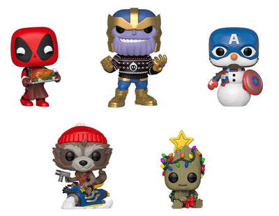Marvel Holiday 2019 Funko Pops