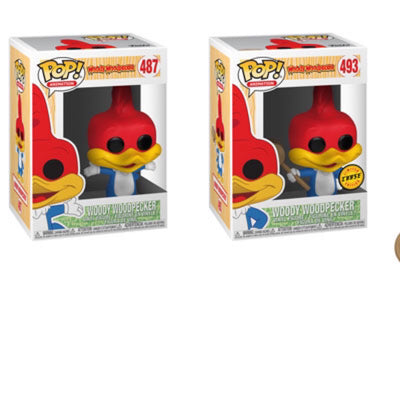 Woody Woodpecker Funko Pop BUNDLE with CHASE