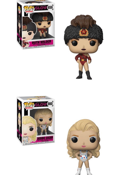 GLOW Funko Pop BUNDLE