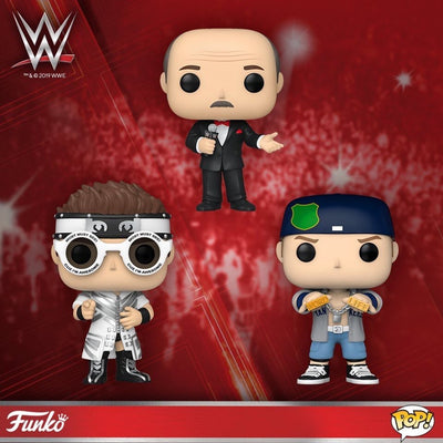 Funko Pop! WWE (The Miz, Mean Gene, Diesel, Naomi, John Cena)