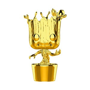 Groot Chrome Funko Pop
