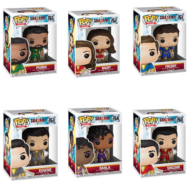 Shazam Funko Pop BUNDLE