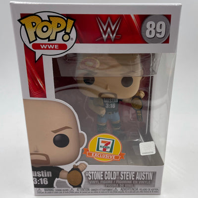 Funko Pop! WWE - Stone Cold Steve Austin (2 Belts) (7 Eleven Exclusive)