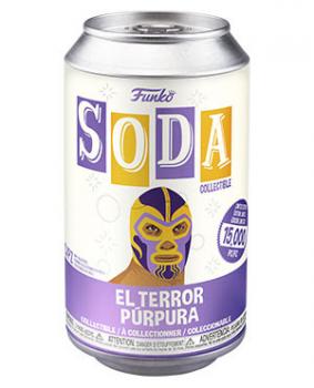 Funko Vinyl Soda - El Terror Purpura (Thanos) w/ Chase