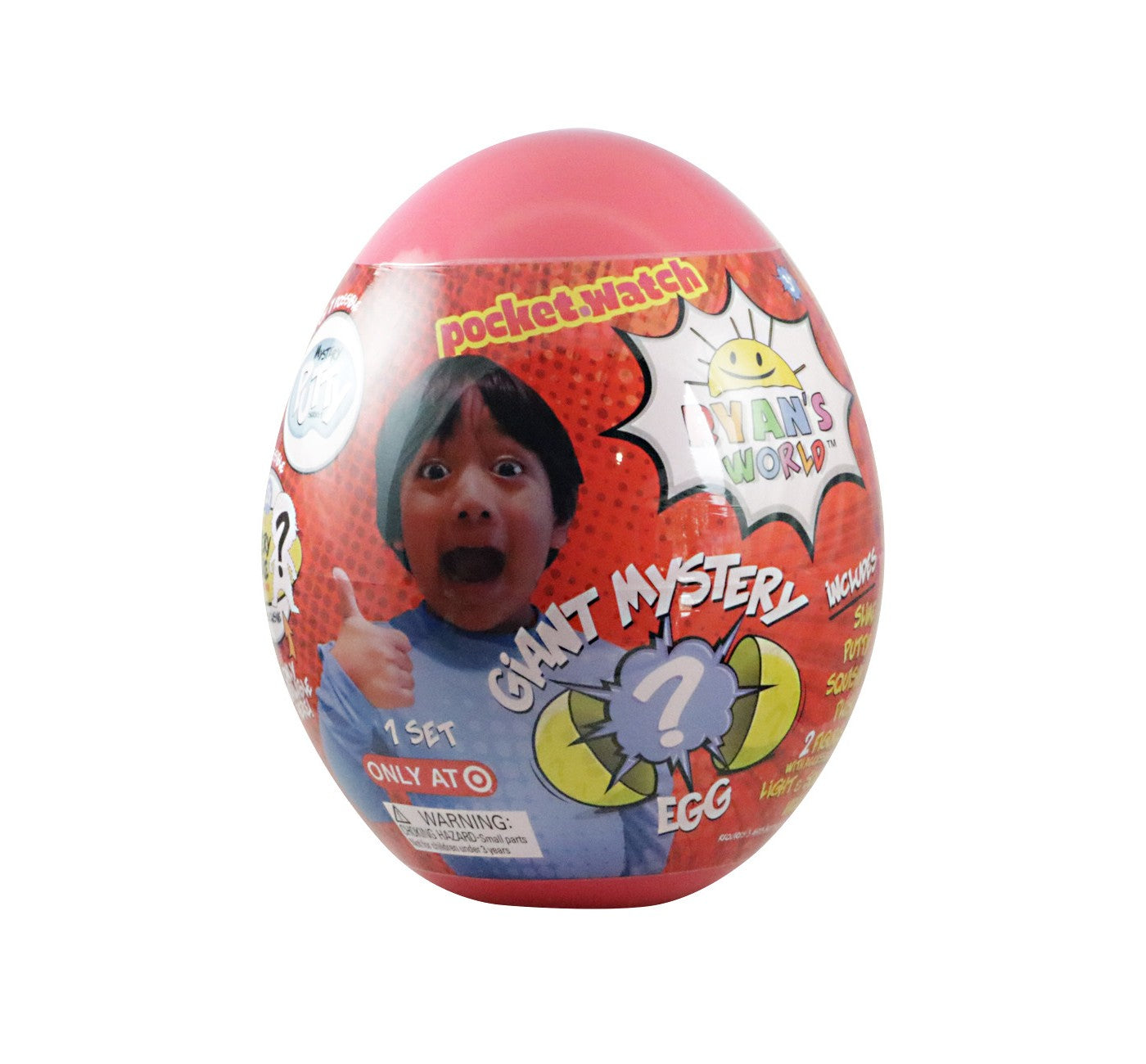 Ryan's world giant hot sale mystery egg red