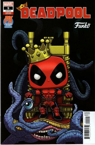 Funko Pop! Marvel - King Deadpool 6" PX Exclusive