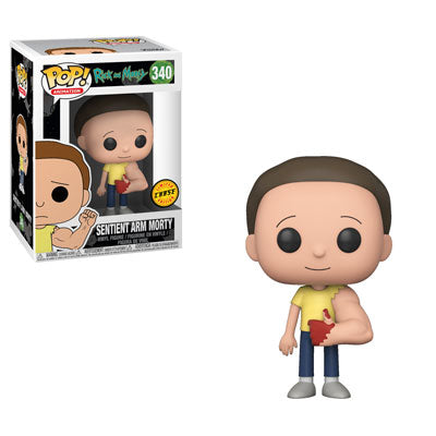 Rick and Morty Sentient Arm Morty #340 Funko Pop! Animation CHASE