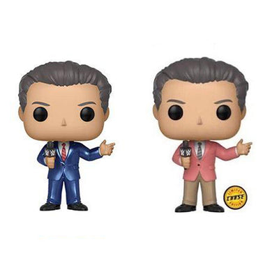 Vince McMahon WWE Funko Pop BUNDLE with CHASE