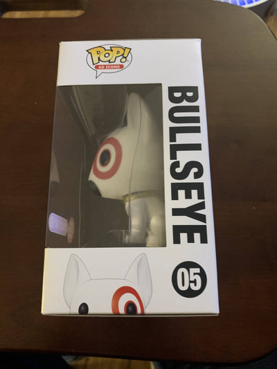 Flocked Bullseye Funko Pop Target Exclusive